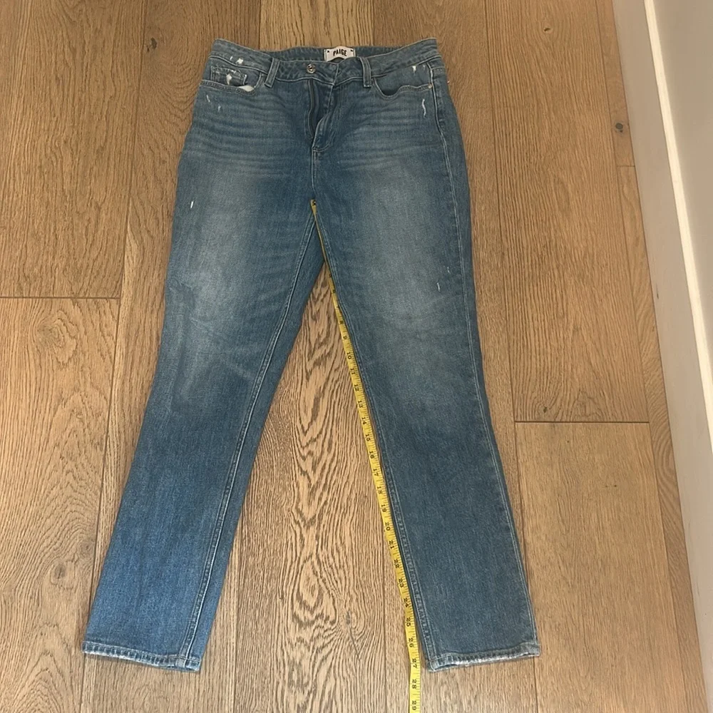 PAIGE Light Blue Hoxton Slim Jeans - Picture 6 of 8